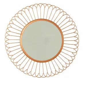 28” Starburst Mirror Wall Decor