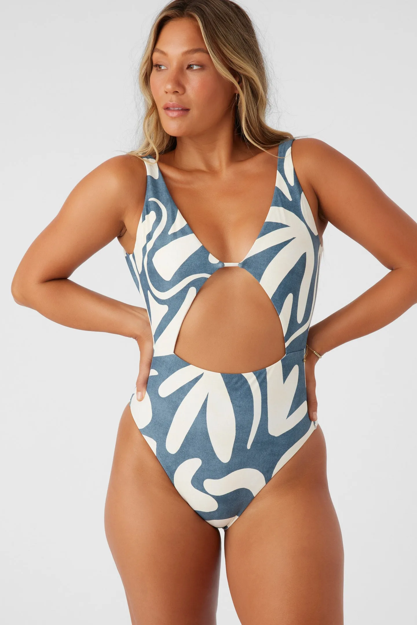 BEACH HUT GEO MORRO BAY ONE-PIECE