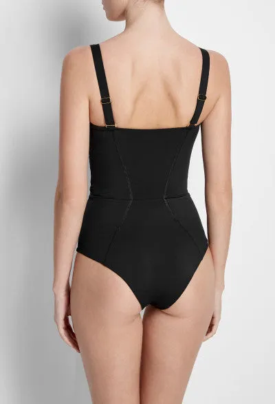 Black Victory One-Piece Swimsuit