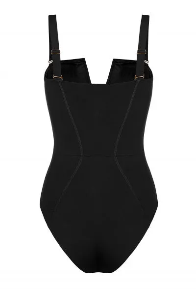 Black Victory One-Piece Swimsuit