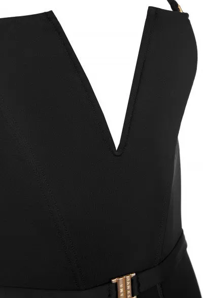 Black Victory One-Piece Swimsuit