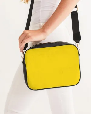 Bright Yellow Crossbody Bag | Bright Pure Yellow | C0M12Y100K0