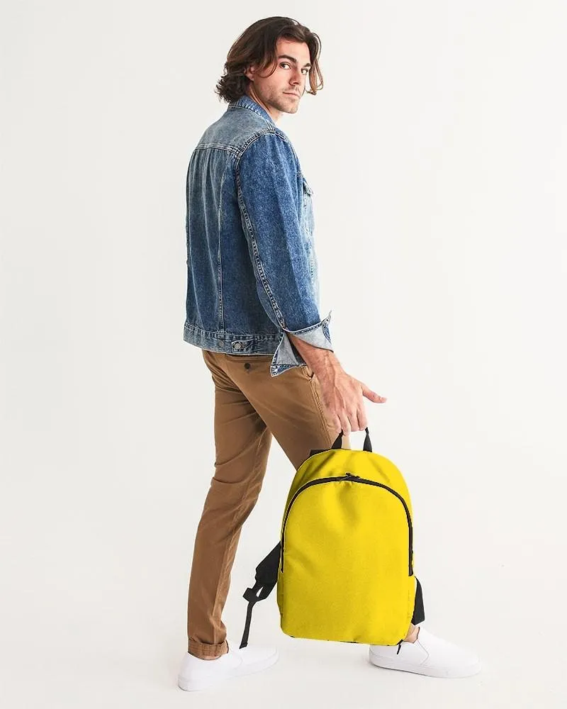 Bright Yellow Waterproof Backpack | Bright Pure Yellow | C0M12Y100K0
