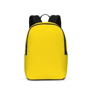 Bright Yellow Waterproof Backpack | Bright Pure Yellow | C0M12Y100K0
