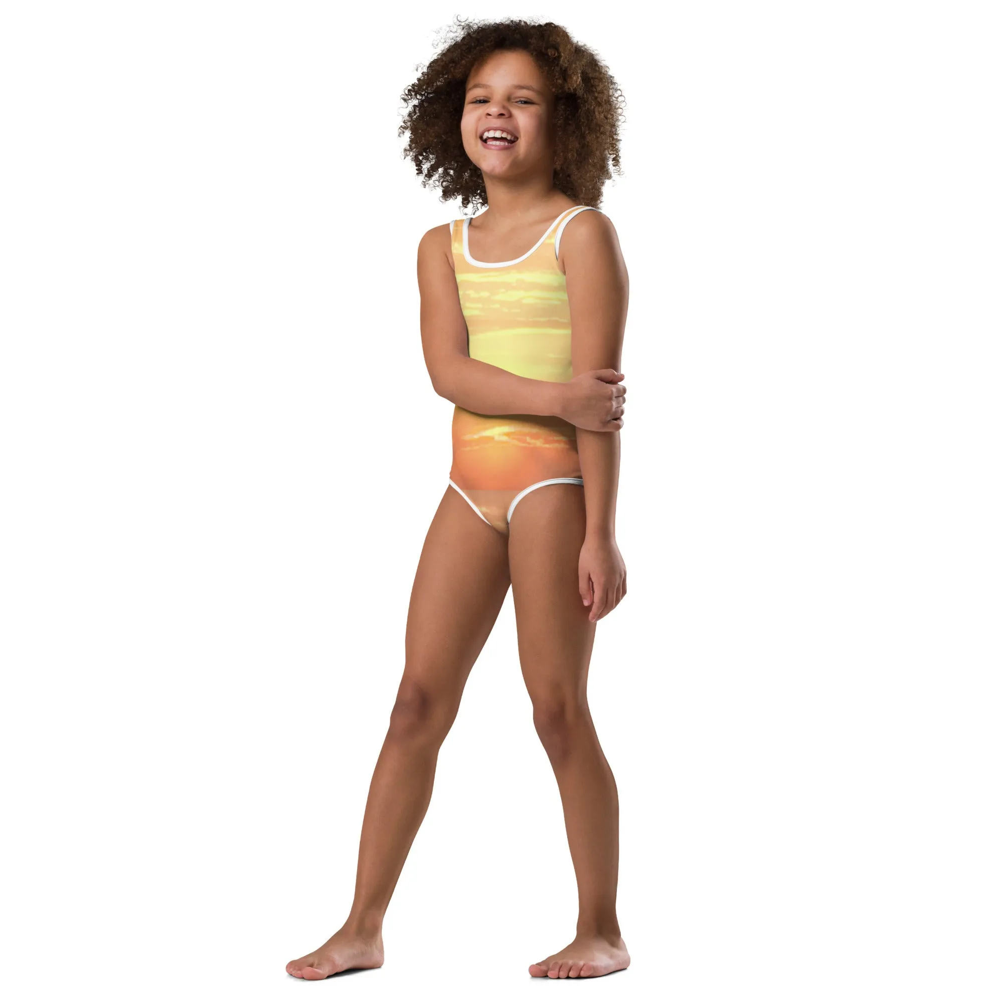 CHILDREN'S SWIMSUIT : WESTERN SUNSET