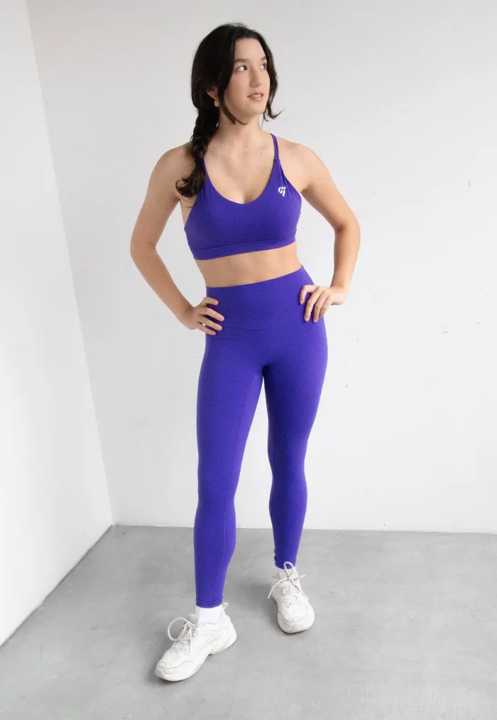 Club Iconica Attitude Leggings - Purple