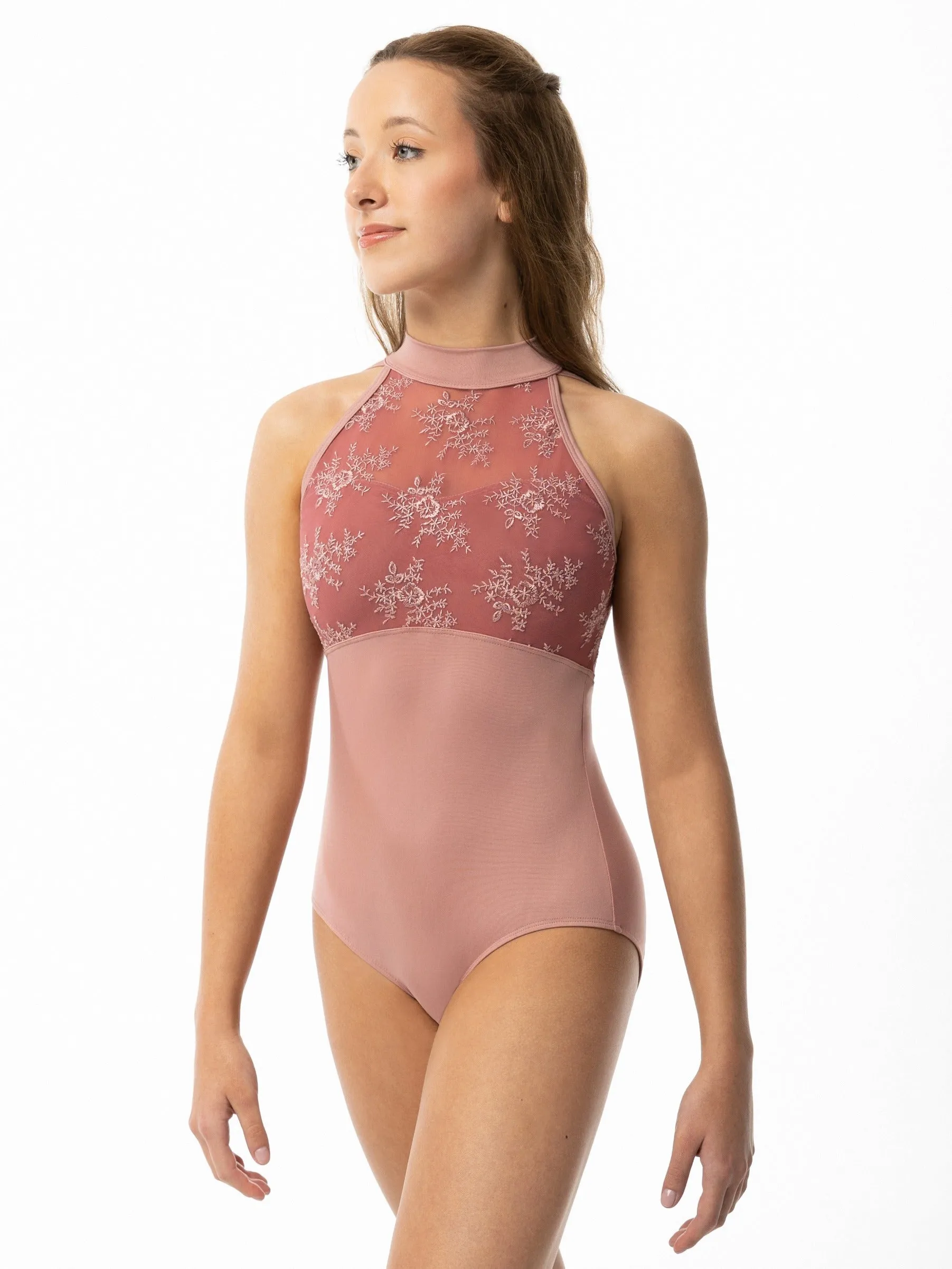 Darcy Sweetheart High Neck Leotard