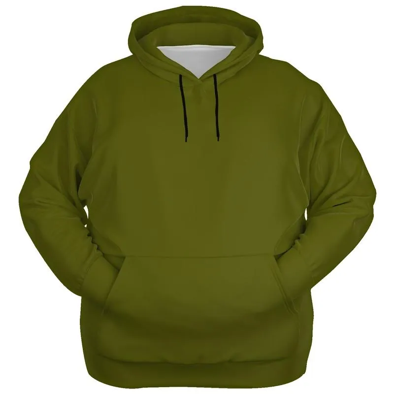Dark Yellow Hoodie | Unisex | with PLUS sizes | C12M0Y100K80