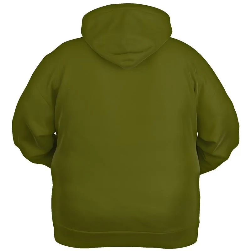 Dark Yellow Hoodie | Unisex | with PLUS sizes | C12M0Y100K80