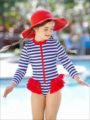 Girls Just Wanna Have Fun One Piece Swimsuit