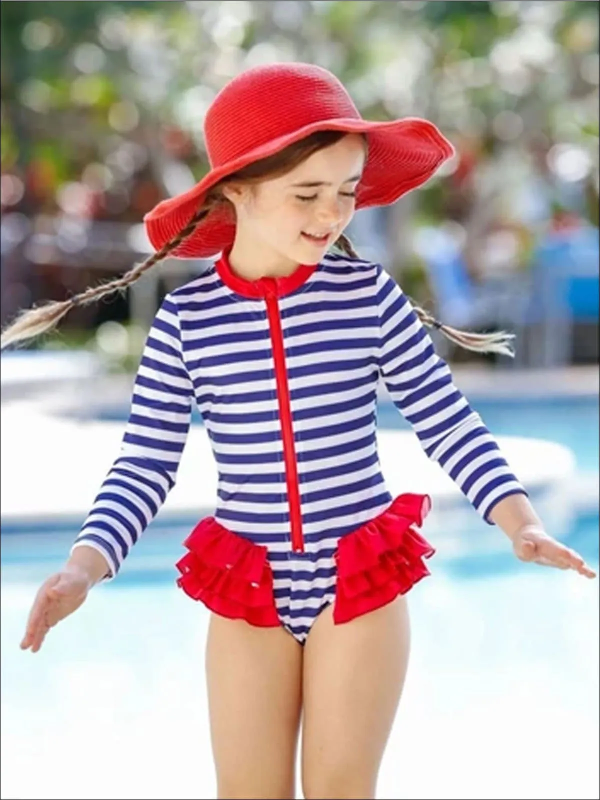 Girls Just Wanna Have Fun One Piece Swimsuit