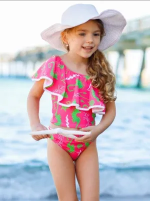 Girls Ocean Dreamin' Two Piece Swimsuit