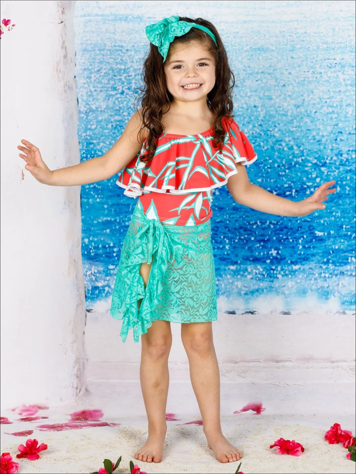 Girls Ocean Dreamin' Two Piece Swimsuit