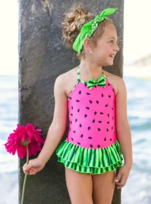 Girls You Make My Life Oh So Sweet One Piece Swimsuit