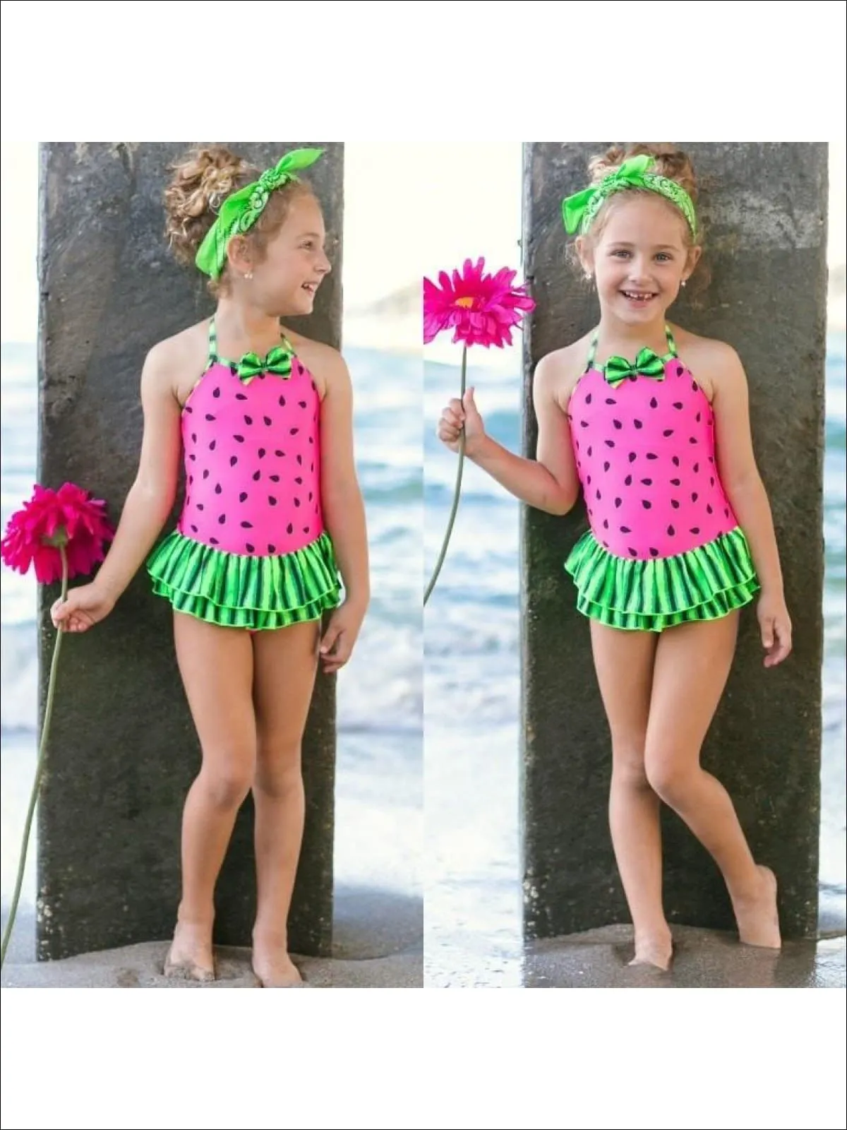 Girls You Make My Life Oh So Sweet One Piece Swimsuit