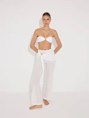 Manuela White Pants