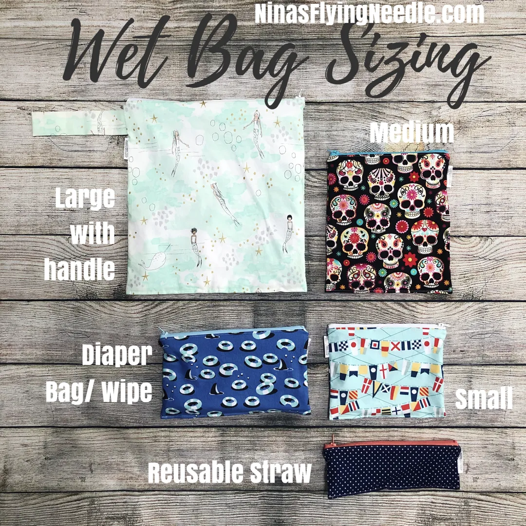 Medium Sized Wet Bag Ladybugs