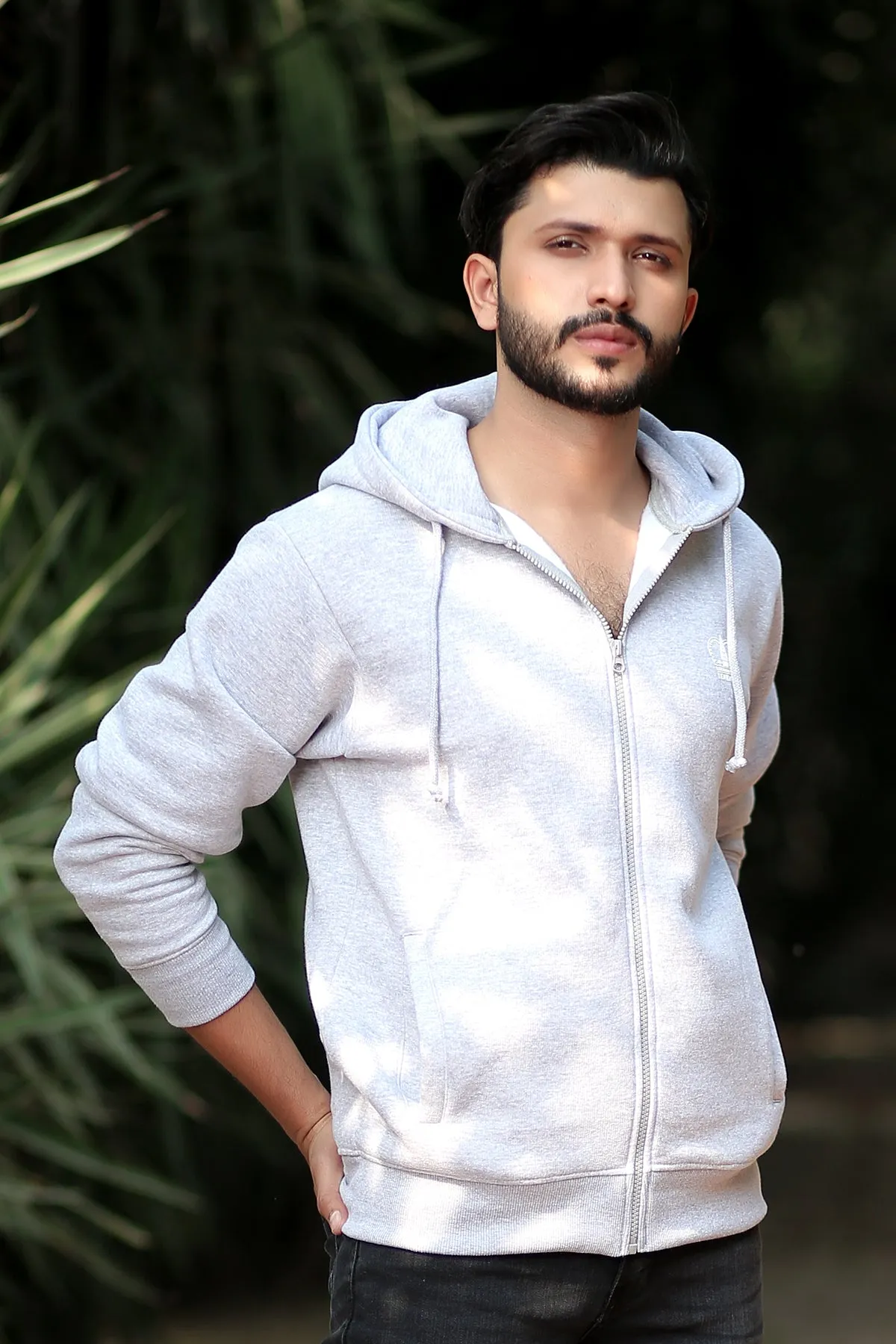 Mens "JAEYSHA" Winter Zipper Hoodie Everyday