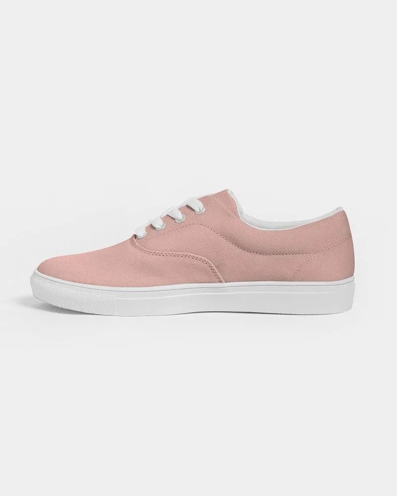 Pale Pastel Pink Red Women's Canvas Sneakers | Women's | Bright Pale Pastel Pink Red | C0M30Y22K0