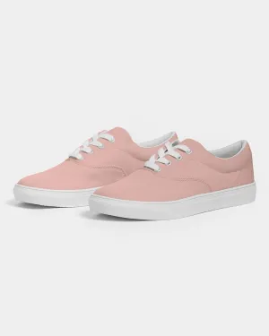 Pale Pastel Pink Red Women's Canvas Sneakers | Women's | Bright Pale Pastel Pink Red | C0M30Y22K0