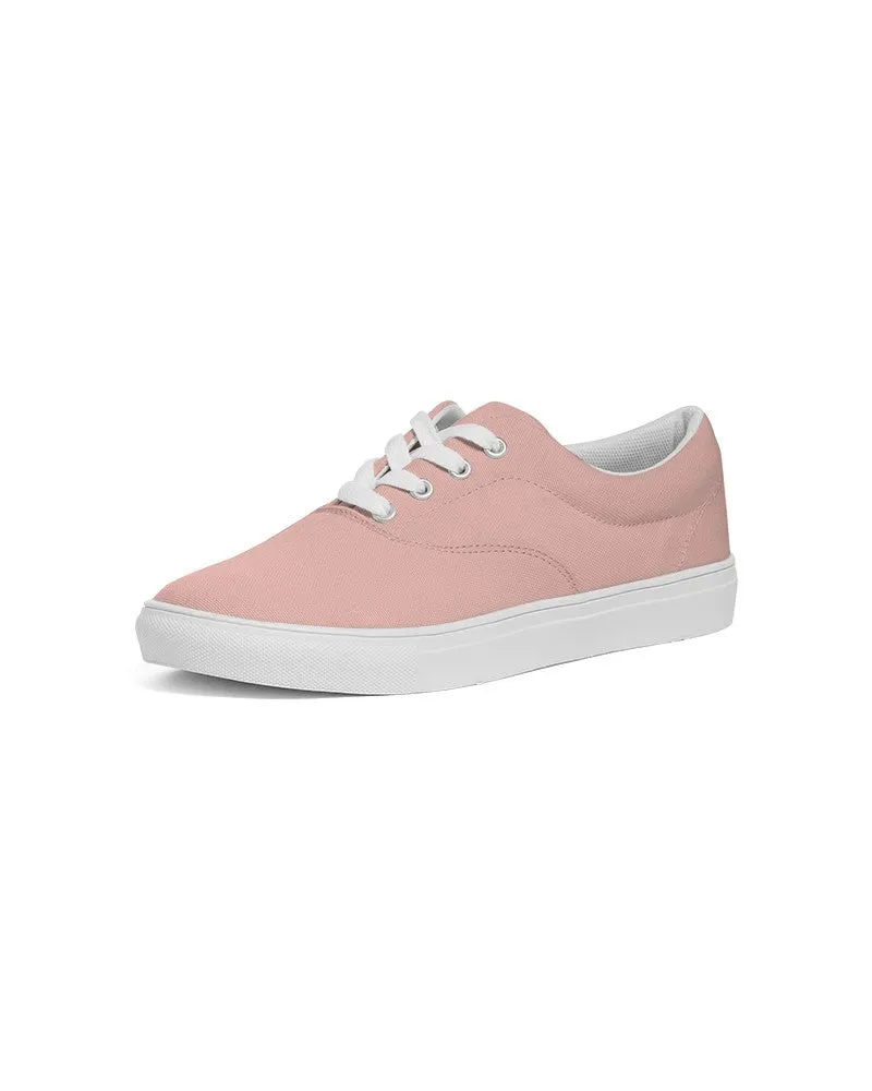 Pale Pastel Pink Red Women's Canvas Sneakers | Women's | Bright Pale Pastel Pink Red | C0M30Y22K0