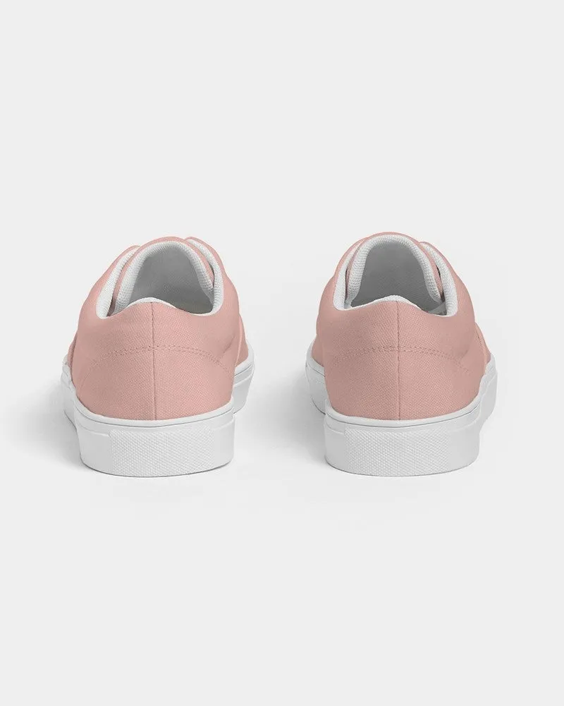Pale Pastel Pink Red Women's Canvas Sneakers | Women's | Bright Pale Pastel Pink Red | C0M30Y22K0