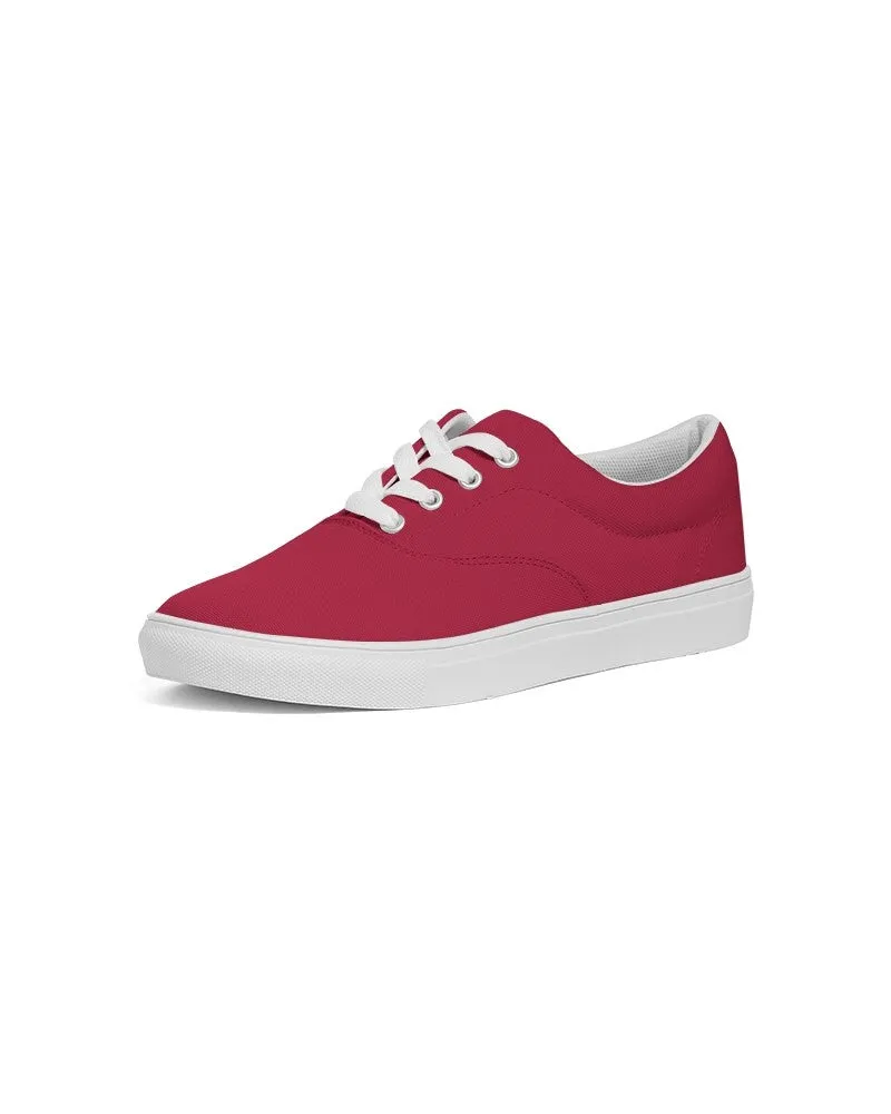 Shaded Red Canvas Sneakers | Men's | C0M100Y75K30