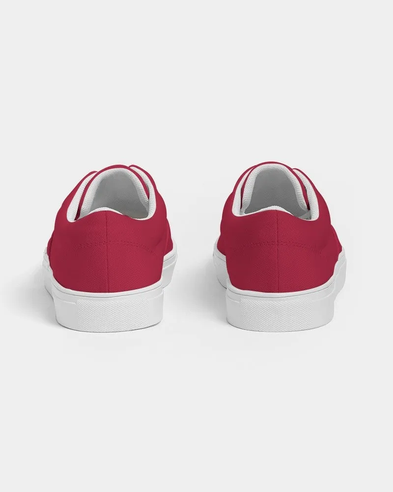 Shaded Red Canvas Sneakers | Men's | C0M100Y75K30