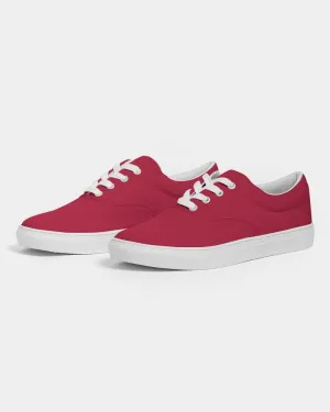 Shaded Red Canvas Sneakers | Men's | C0M100Y75K30