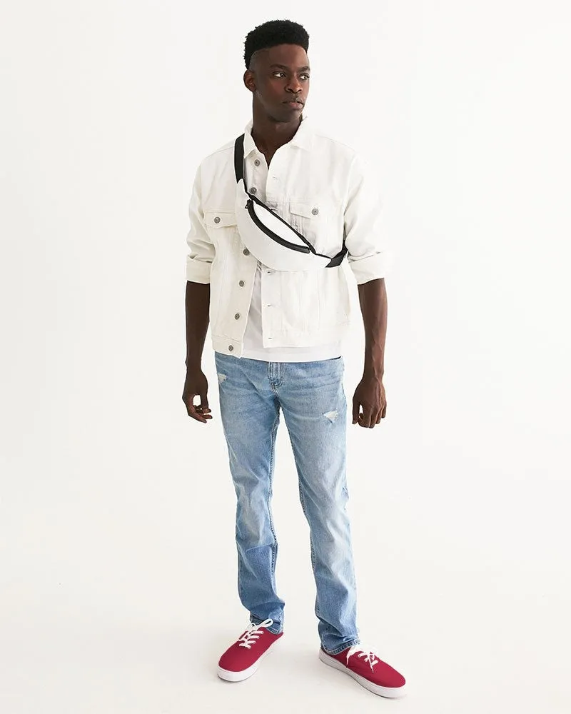 Shaded Red Canvas Sneakers | Men's | C0M100Y75K30