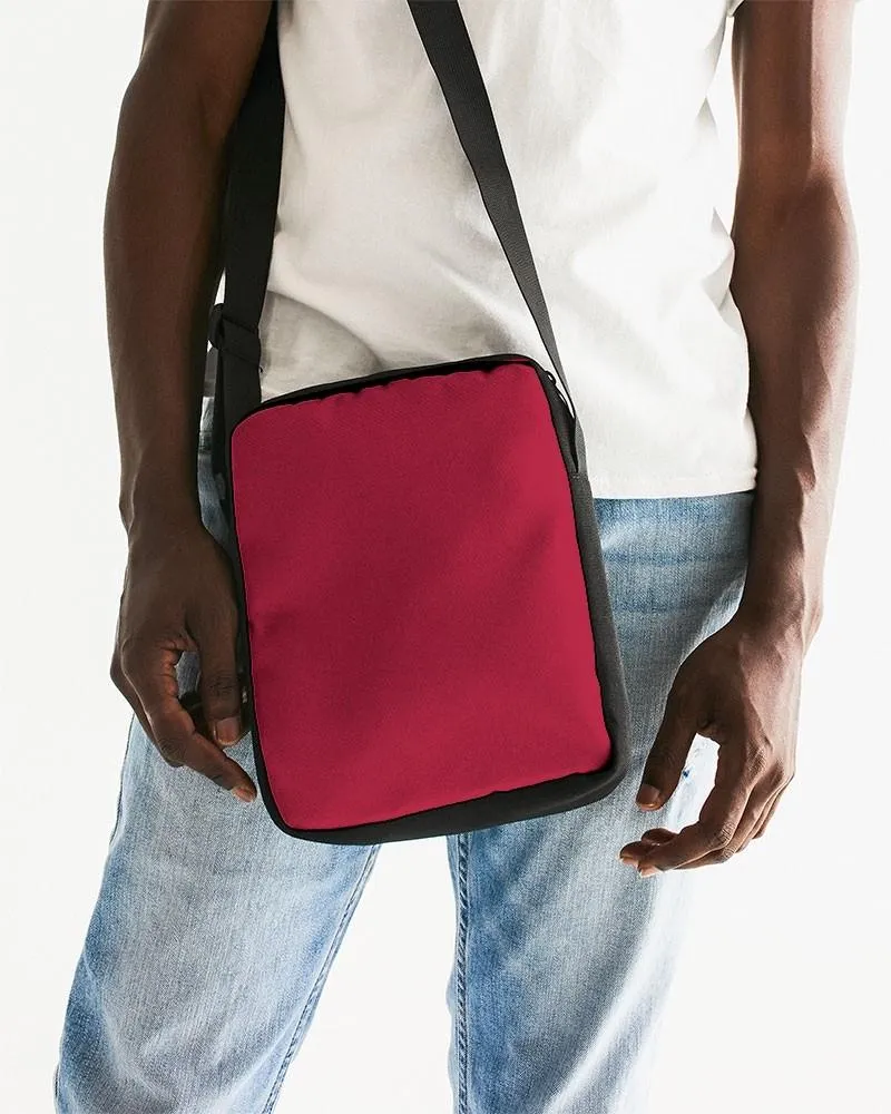 Shaded Red Messenger Pouch | C0M100Y75K30
