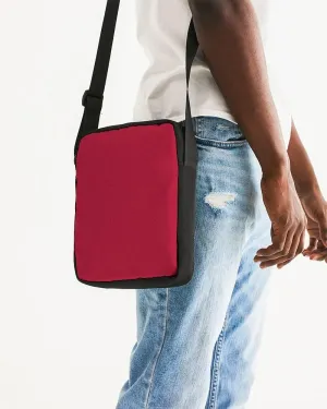 Shaded Red Messenger Pouch | C0M100Y75K30
