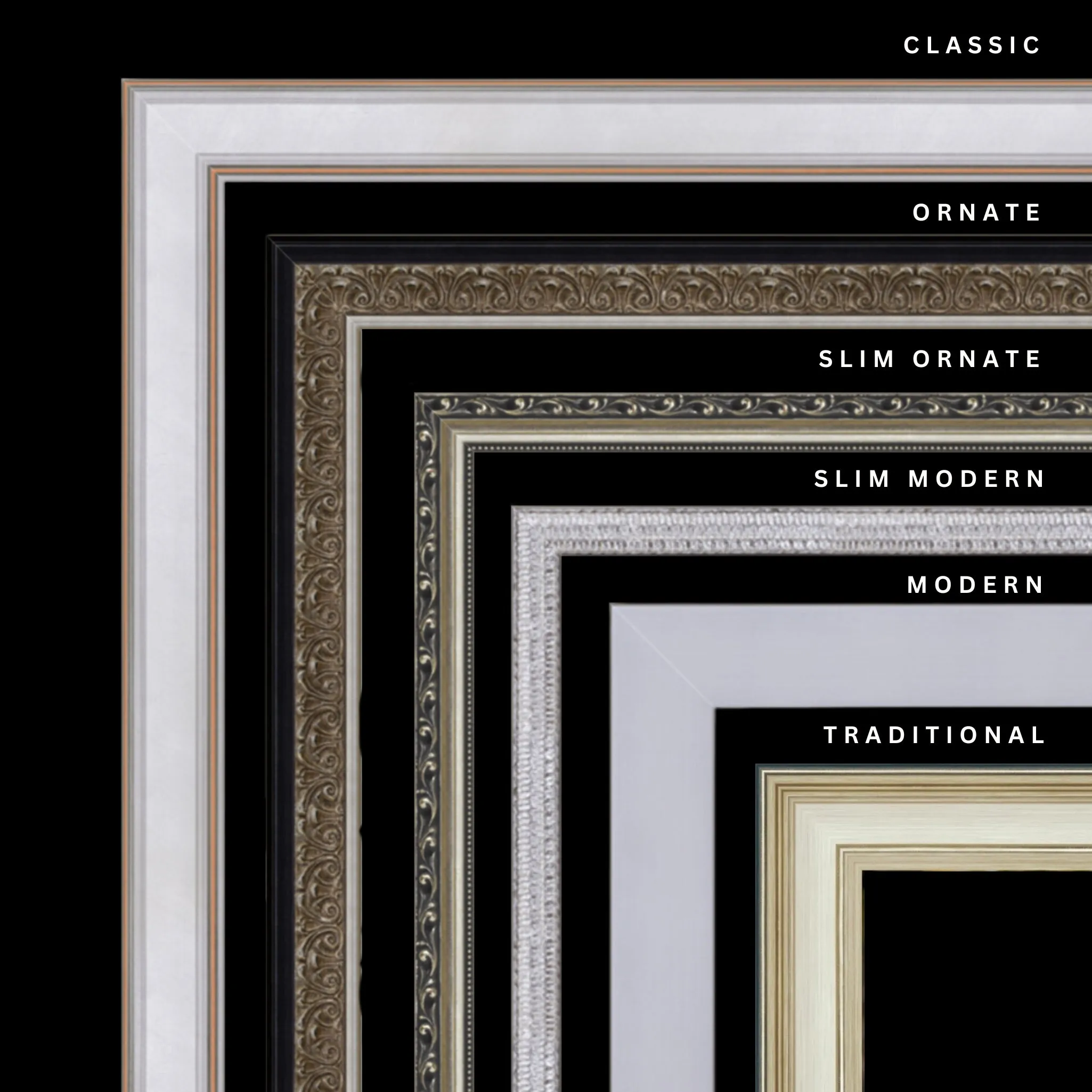 Silver 22x30 Picture Frame Ornate Traditional Classic Antique