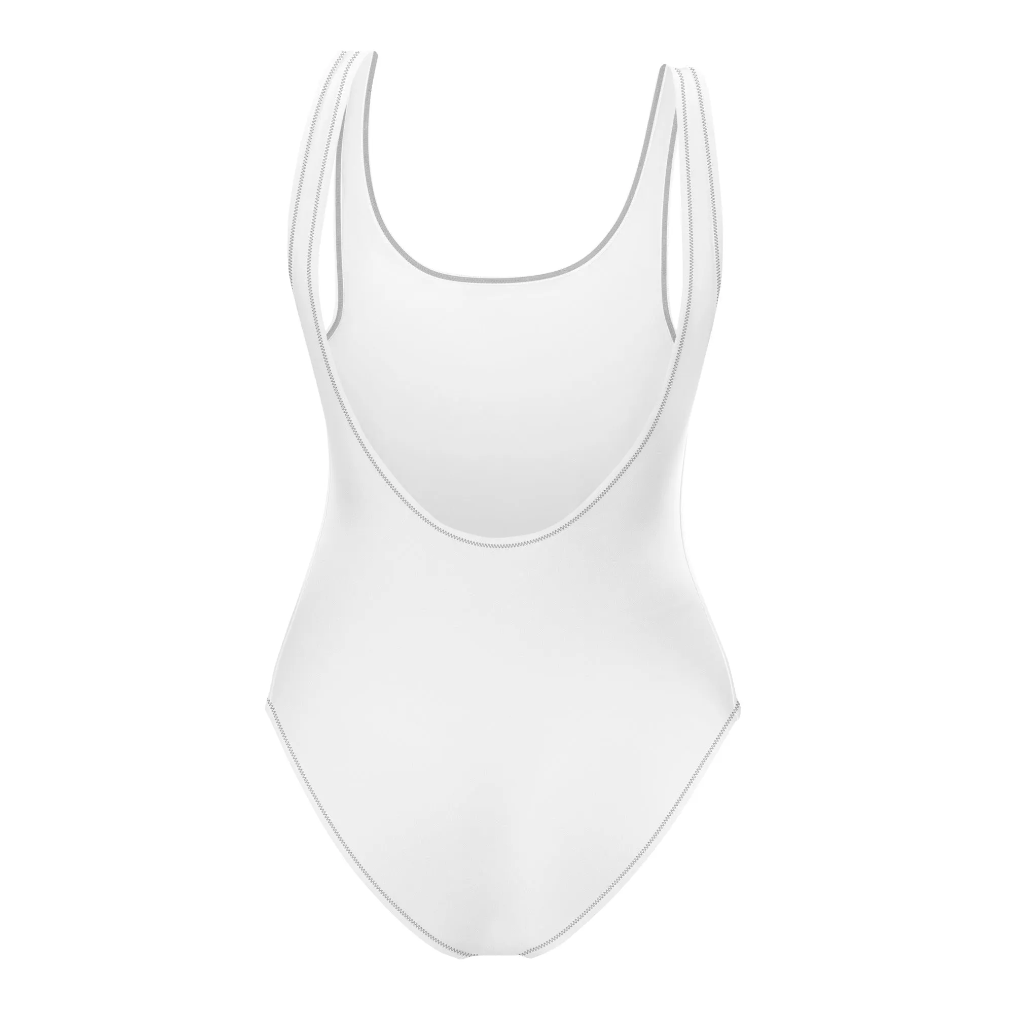 White One-Piece Swimsuit