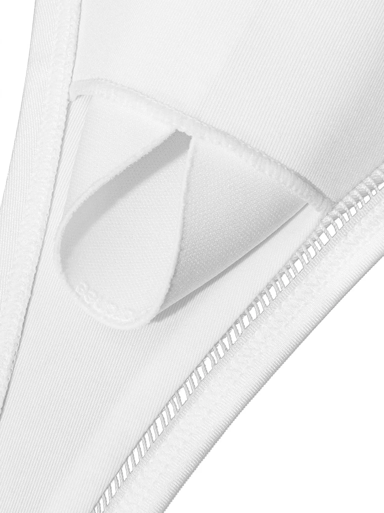 Women One Piece Swimsuits Plunge Bathing Suit Plus Size Swimwear White/Black