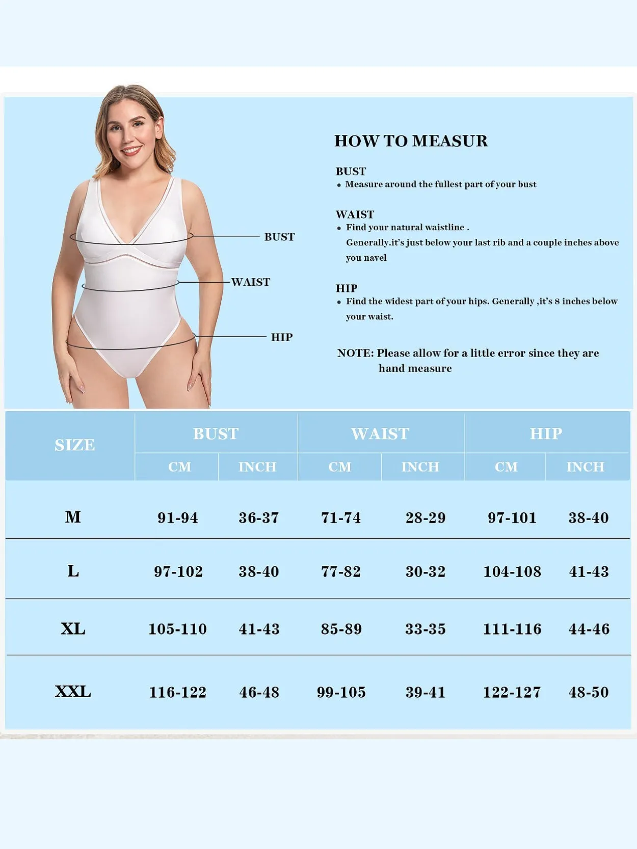 Women One Piece Swimsuits Plunge Bathing Suit Plus Size Swimwear White/Black