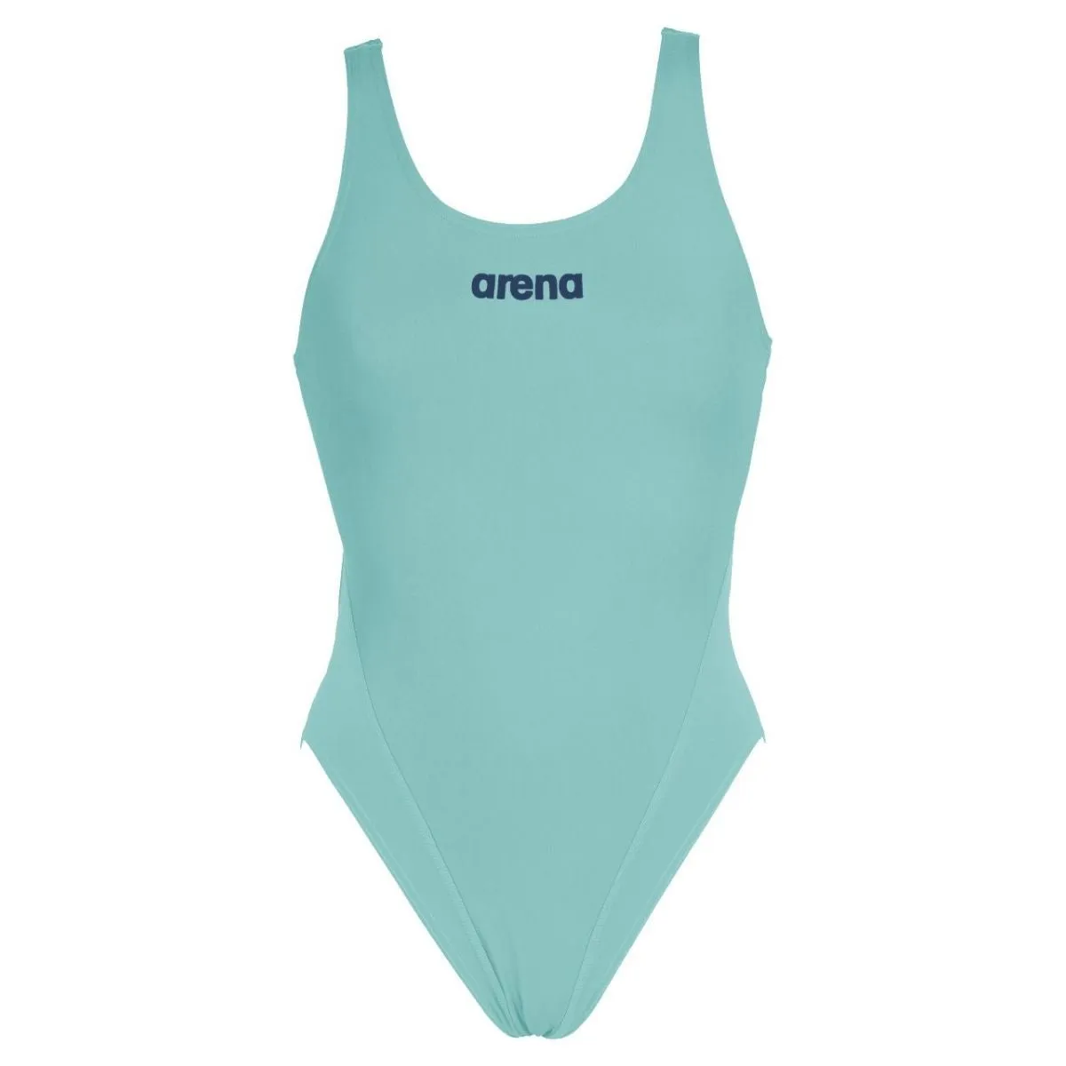 WOMEN'S SOLID SWIM TECH HIGH - MINT