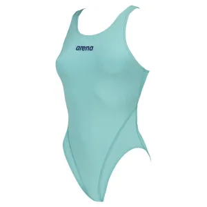 WOMEN'S SOLID SWIM TECH HIGH - MINT